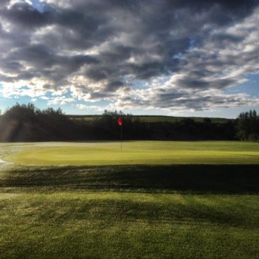 Hole 14 - Tooth of the Dogpound Creek Golf Course